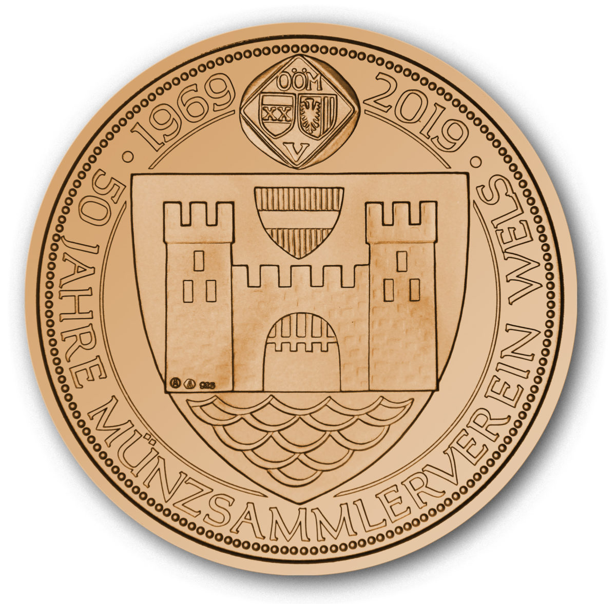 Kaiser Maximilian Bronze Medaille