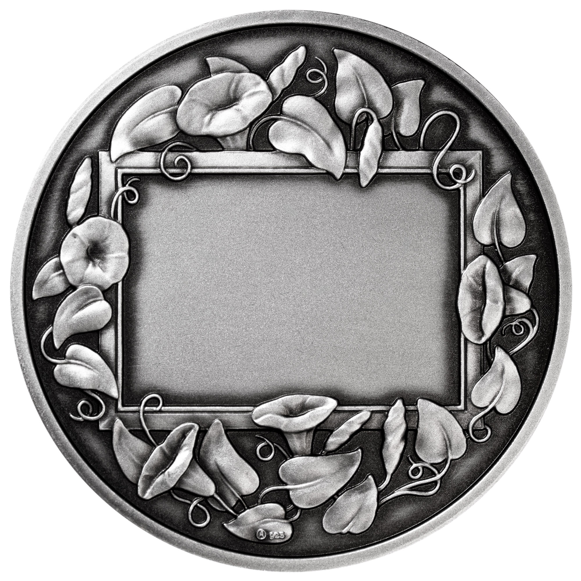 Geschenk-Medaille zur Geburt, Rückseite